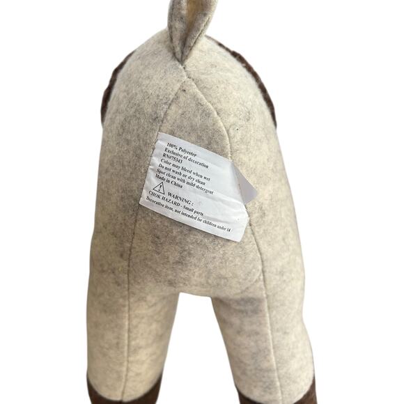 Ellsworth Avenue Weighted Reindeer Plush Decor 15" Tall Set of 3 - Picture 9 of 9